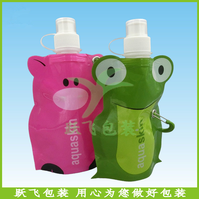 工厂生产单车补水装备异形包装复合包装袋折叠水袋随用随带