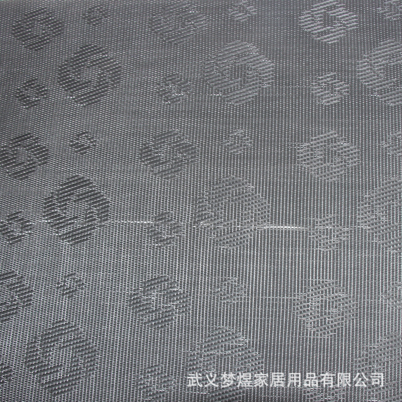 厂家直销提花 pet混纺特斯林编织pvc三明治网眼布