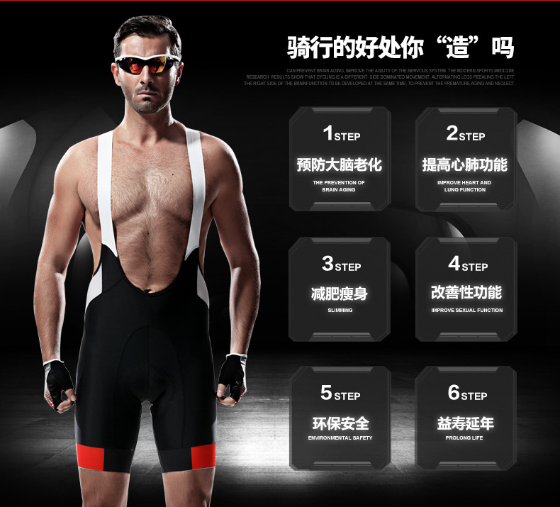 Tenue de cyclisme homme SANTIC - Ref 2210504 Image 4