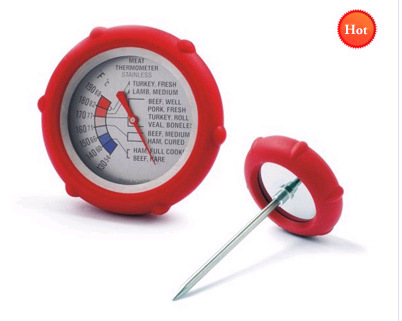 不锈钢探针温度计烧烤烤肉温度计油炸锅温度计果汁温度厂家直销