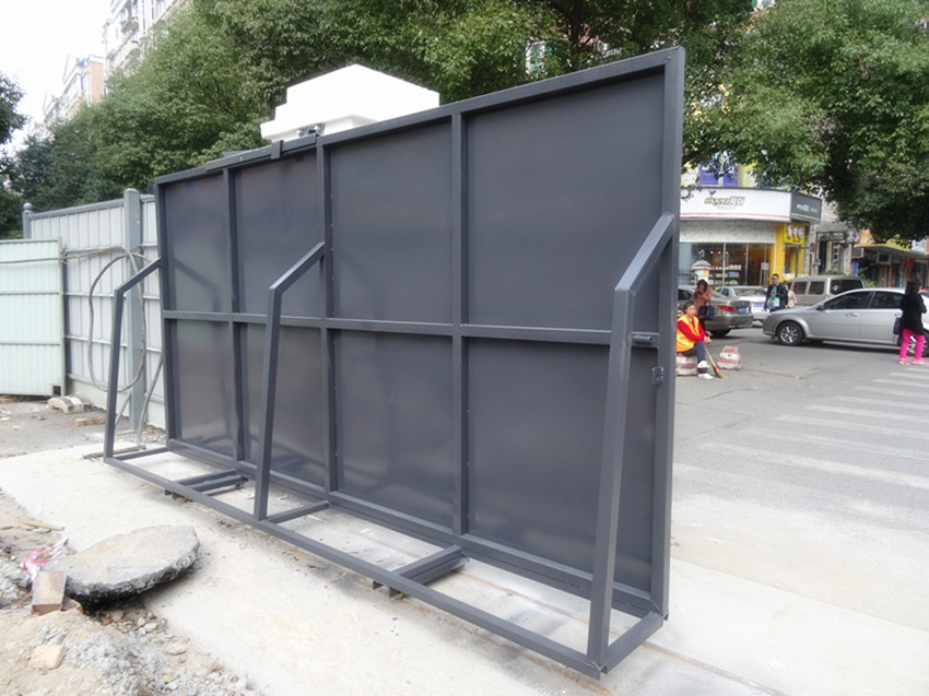 厂家定 做双开型大门 铁路公路建筑工地专用 不锈钢双开大门-阿里巴巴