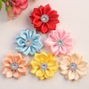 High quality earrings flower-shaped handmade, hair accessory