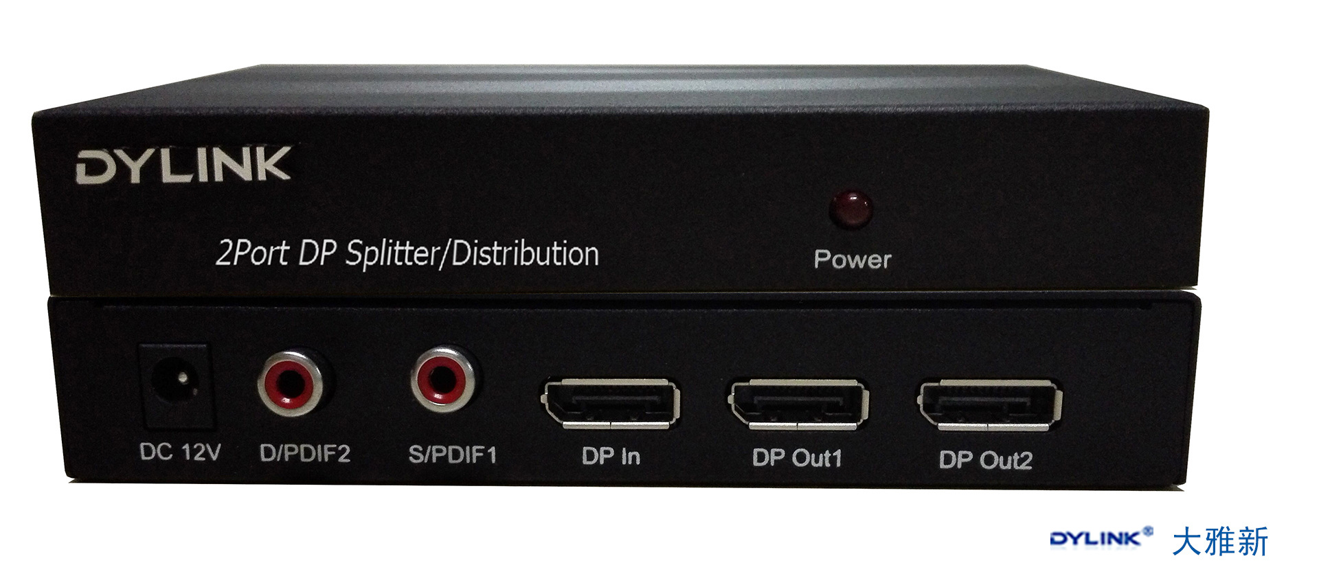 大雅新DP分配器行业领先分配器专业厂家支持4K@60Hz带宽