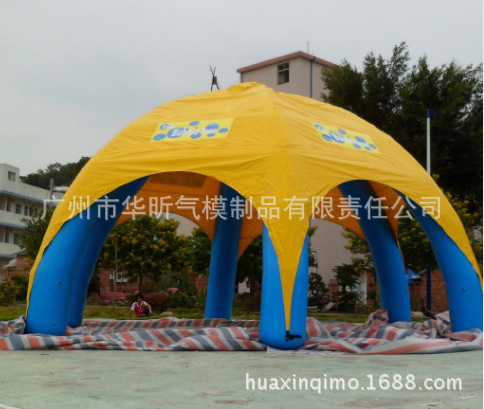 广州气模厂家批发充气广告帐篷  展览帐篷　闭气帐篷   4角帐篷