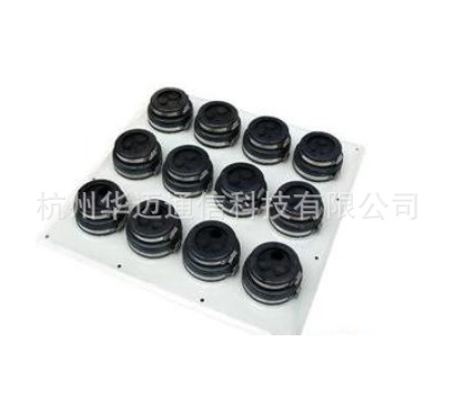 12孔馈线窗铝合金不锈钢板十二孔馈线窗500*650 600*750