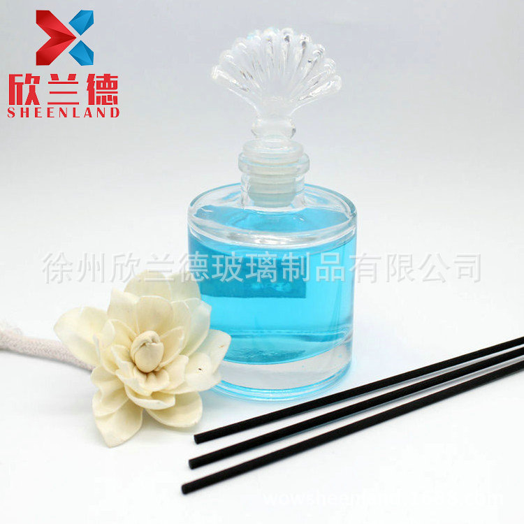 藤条香薰瓶 120ML卡口香薰瓶  圆柱形香薰瓶