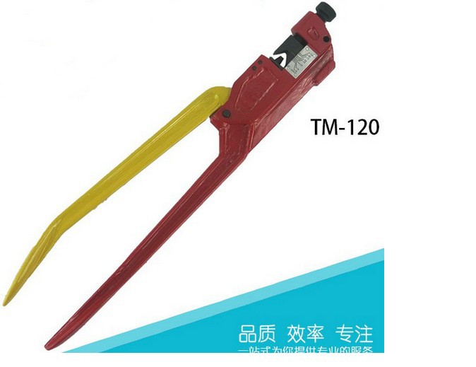 手动机械压接钳压线钳TM-120点压钳 压接120端子长柄快速压接工具