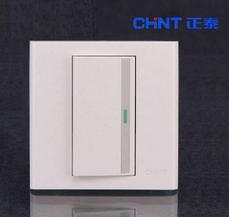 正泰开关插座 9系列86型 一开双控开关 10A250V 86*86型