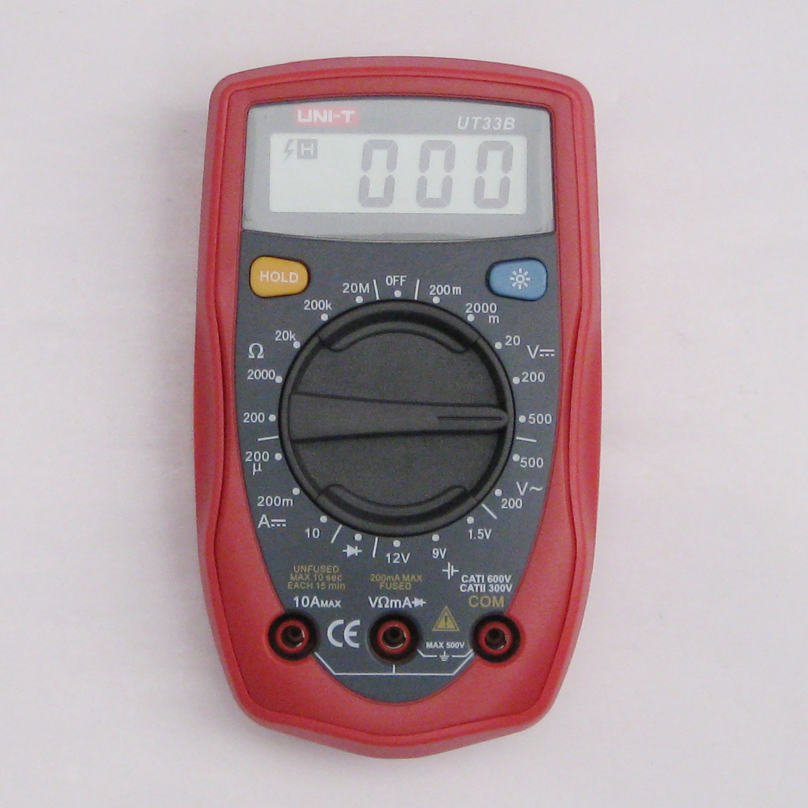 热销 优利德万用表 UT33B 掌上数字万用表