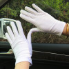 Gloves, thin summer black white autumn elastic set, sun protection, wholesale