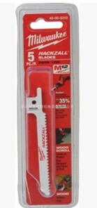 批发零售美国米沃奇Milwaukee马刀锯片 往复锯片 49-00-5324