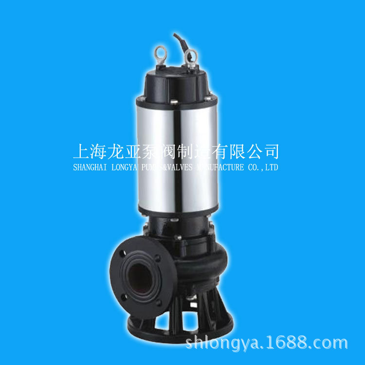 销售WQP65-42-9-2.2自藕式废水井泵 不锈钢污水污物潜水泵