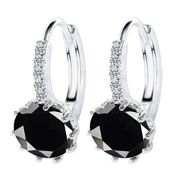 Platinum earrings