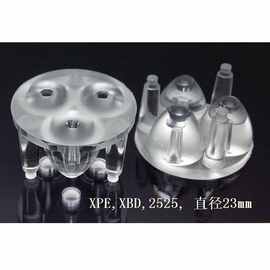 23mm XPE3联体透镜，XPE 3连体透镜, 23mm沙面3头透镜