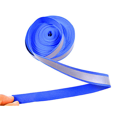 domestic nylon Reflective Webbing 1cm Reflective outdoors Luggage and luggage Reflective tape Pets Travel reflective strip