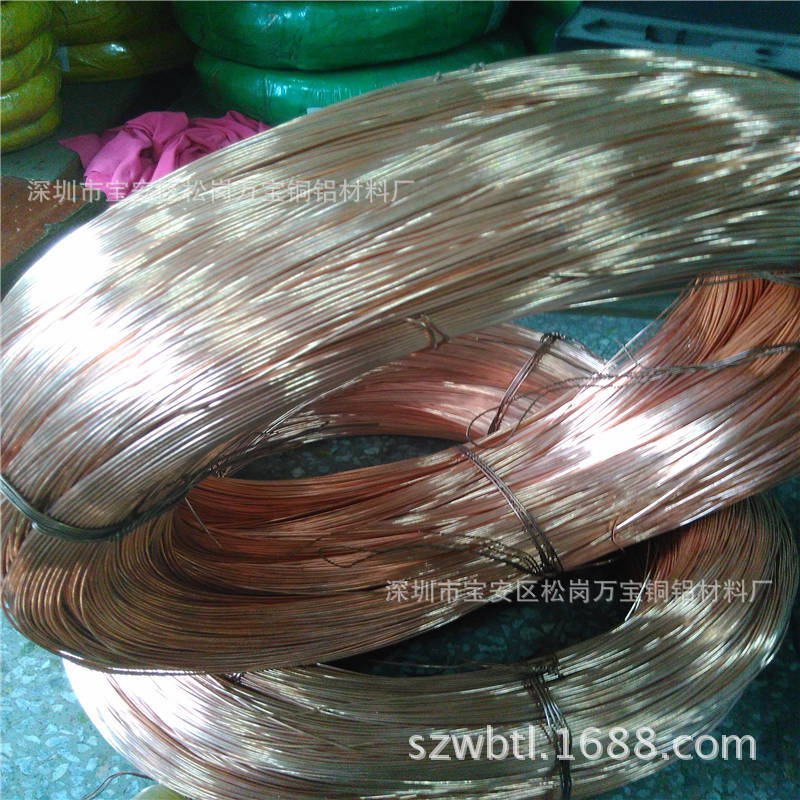 T2紫铜螺丝线3.45 3.8 4.7mm 红铜钉螺线 无铅铜线 环保料