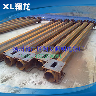 批发热销 八角型监控杆 热镀锌道路标志杆监控杆 摄像机立杆