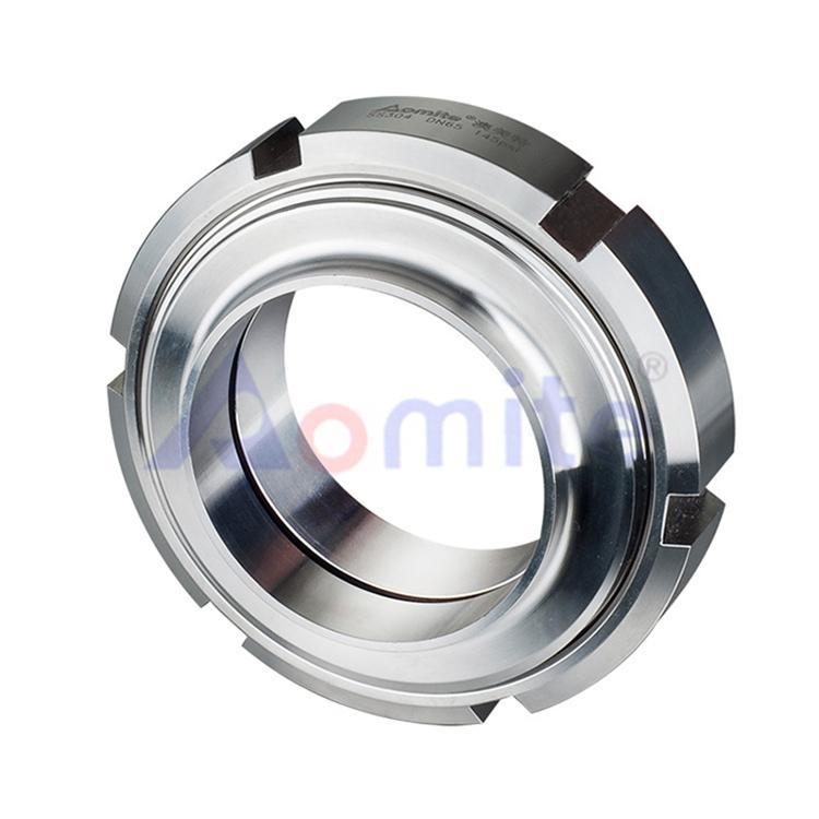 厂家现货供应不锈钢316L材质卫生级活接组件 圆螺纹活接头