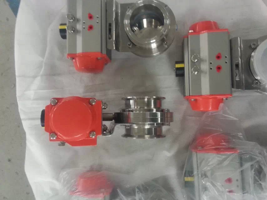 气动Y型三通阀(图) 气动三通阀 气动球阀