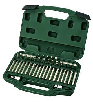 SATA世达工具 42件8mm系列旋具头组套 09327