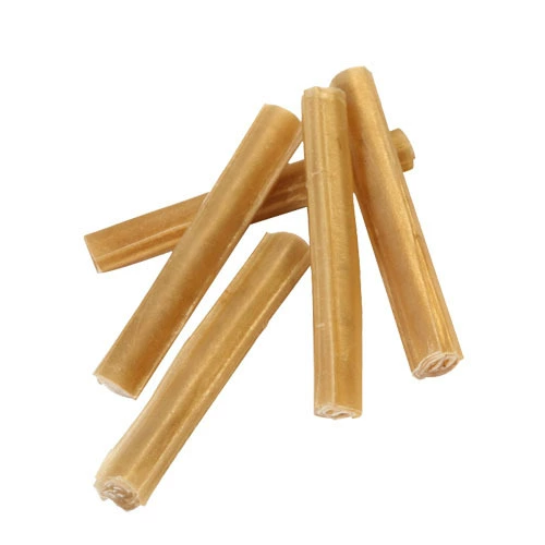 Домашнее животное закуски завод прямые поставки корм коровья кожа давления палку любимчика собачьей еды жевательной резинки оптом