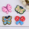 Cartoon epoxy resin, magnetic individual fridge magnet PVC from soft rubber with butterfly