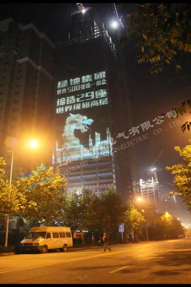 户外广告投影灯、大型文艺演出、投影灯定制 出售 租赁