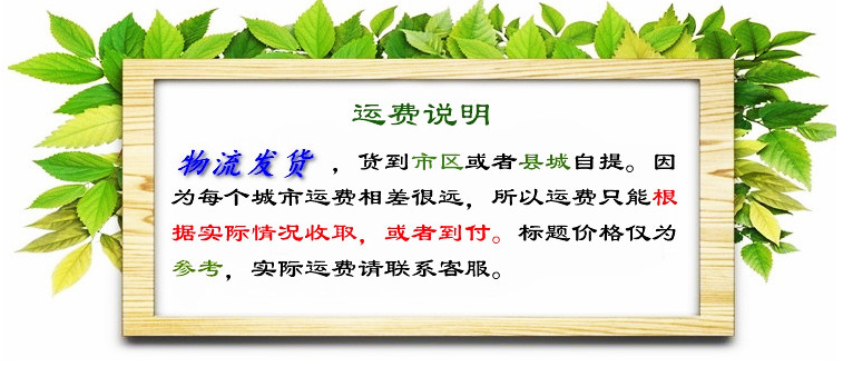 运费说明