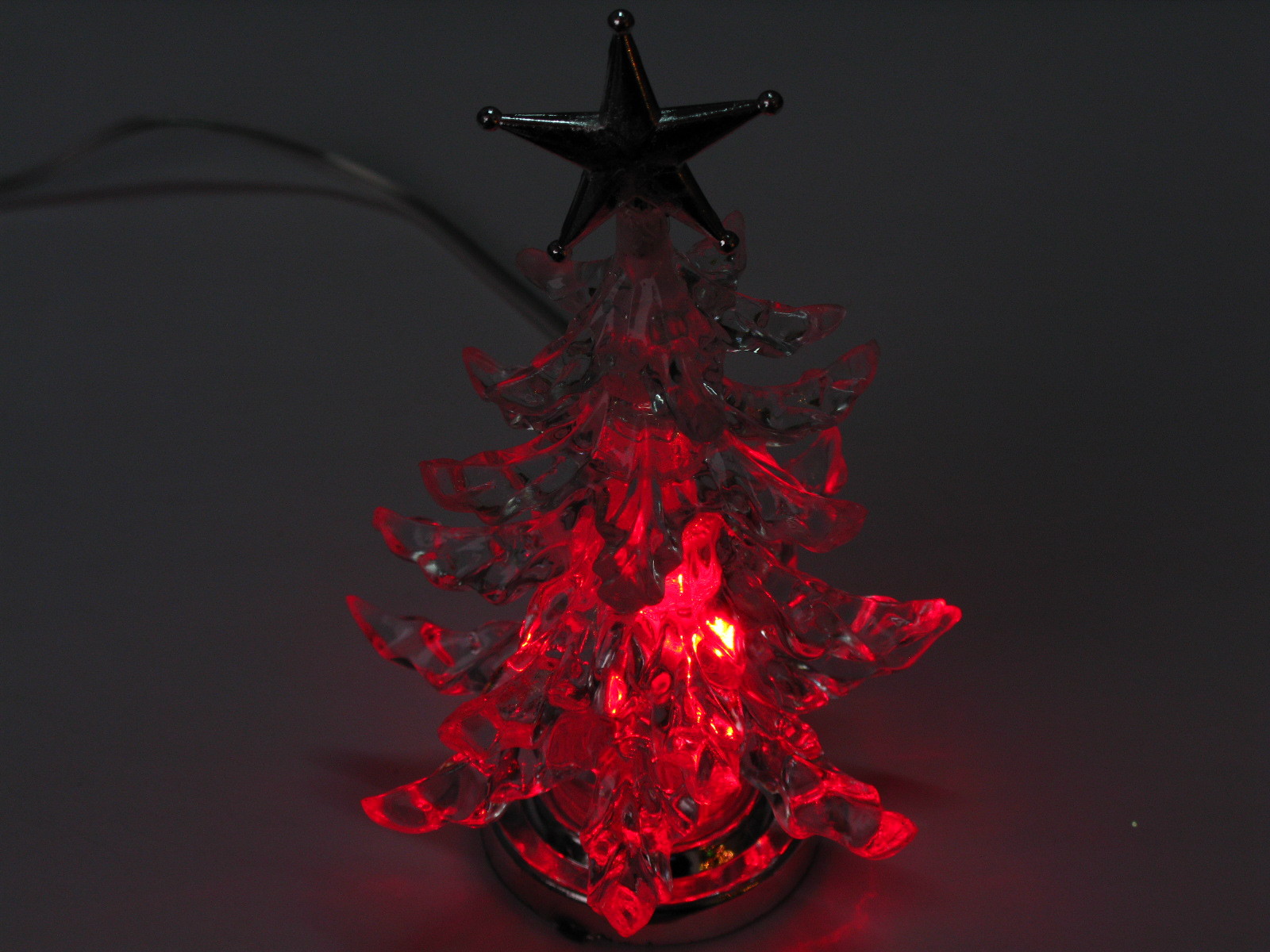 USB Interface Acrylic Christmas Luminous Tree Colorful Colorful