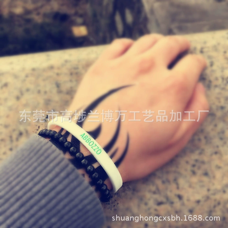Genuine fresh silicone bracelet for beloved