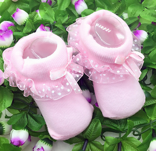 Baby socks, children's lace socks, baby dress socks, princess socks, one hundred days baby socks, lace socks