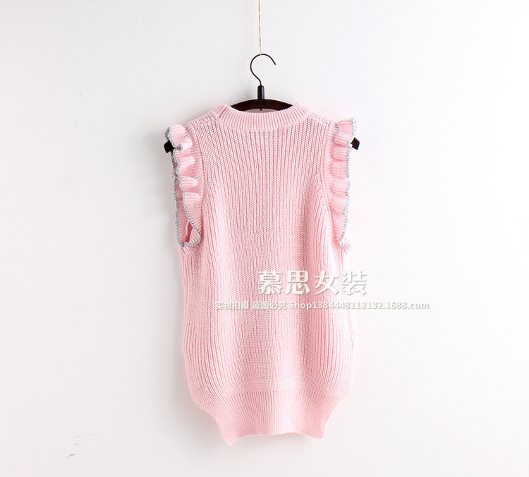 Gilet femme en Mélange de poils de lapin - Ref 3318443 Image 11