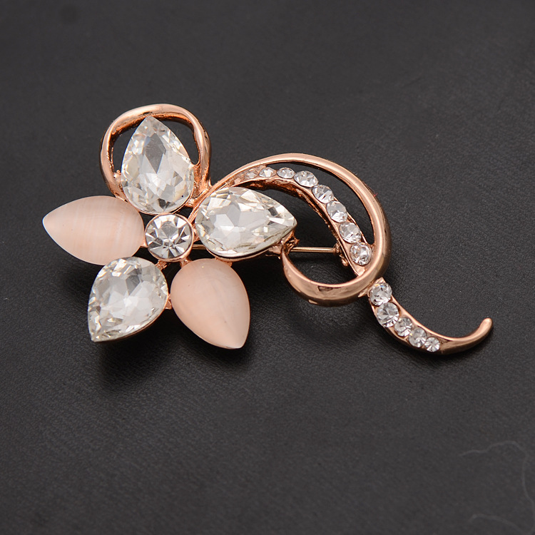 Broche femme en Zircon diamant - Ref 1176083 Image 17