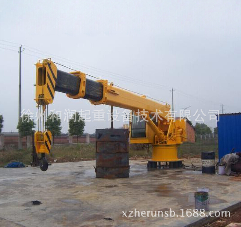 厂家直销 船用起重机 起重机械 20吨船吊 港口吊机 非标定制船吊