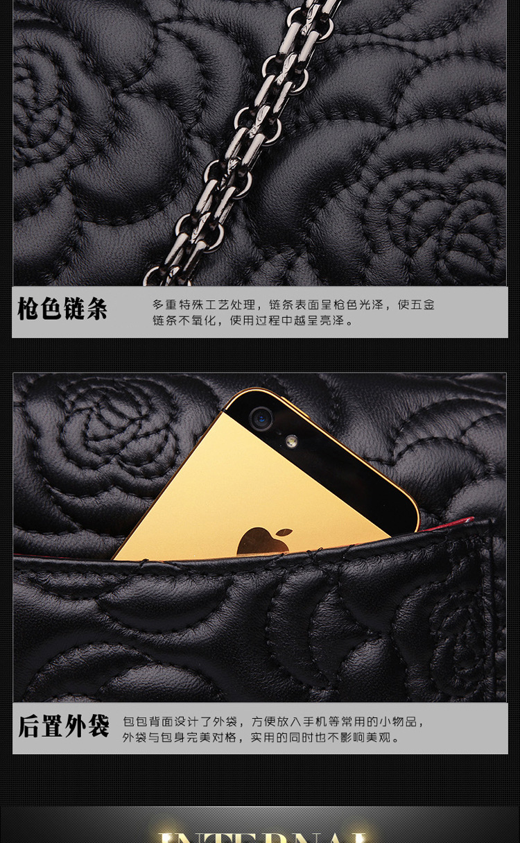 Sac à main en cuir véritable - Ref 3432457 Image 44