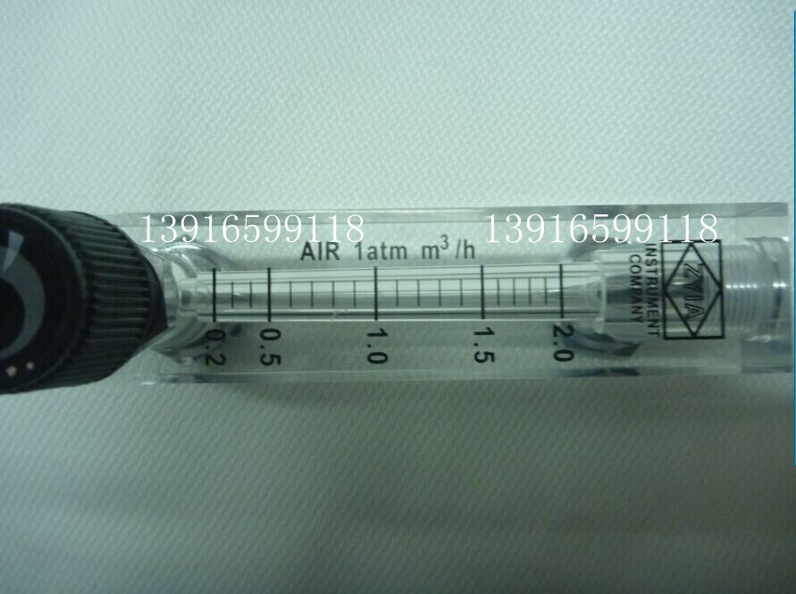 LZM-15ZT 面板浮子调节空气流量计0.1-1/0.2-2m3/h气流量传感器