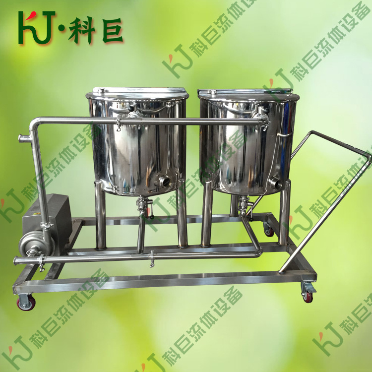乳品饮料业CIP清洗系统 移动CIP清洗车 物物制药设备CIP清洗机