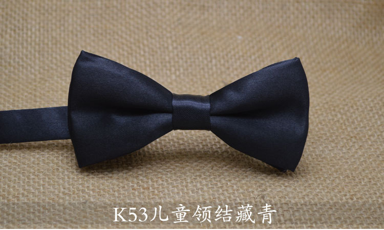 K53儿童领结藏青
