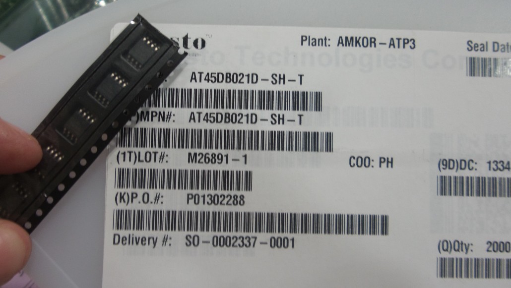 新 AT45DB021D-SH 系列 单片机 USB编程器 图片实拍