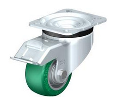 LK-ALST 82K 带滚珠轴承活动轮Blickle Softhane? 浇铸聚氨酯胎面