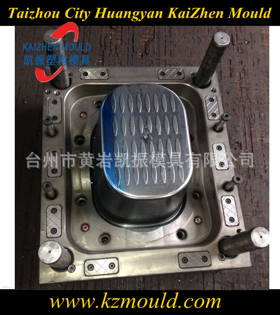 凯振模具专业制造塑料篮模具 菜篮子模具 手提篮模具 购物篮模具