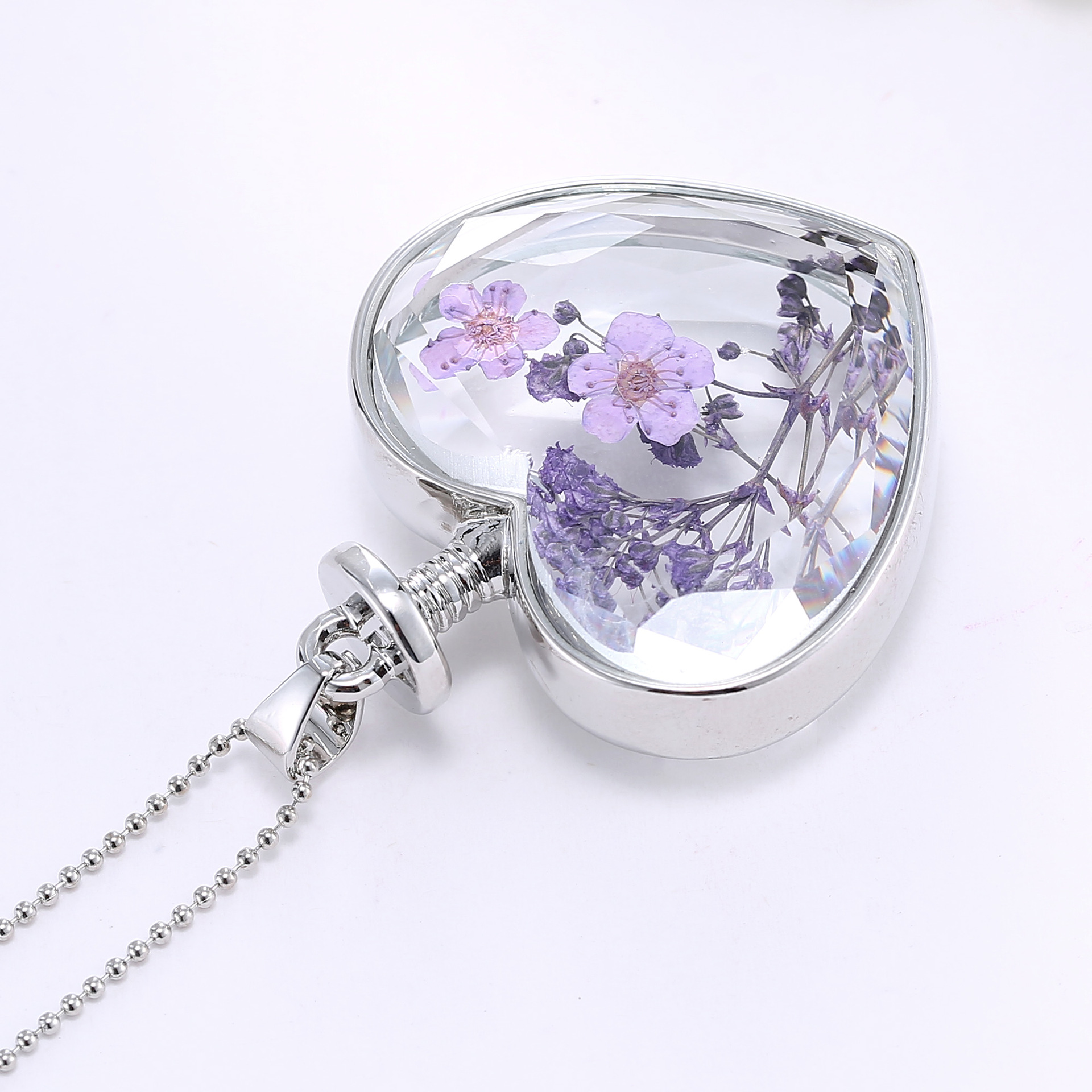 Style Ig Style Simple Forme De Cœur Alliage Placage Incruster Cristal Artificiel Femmes Pendentif display picture 21