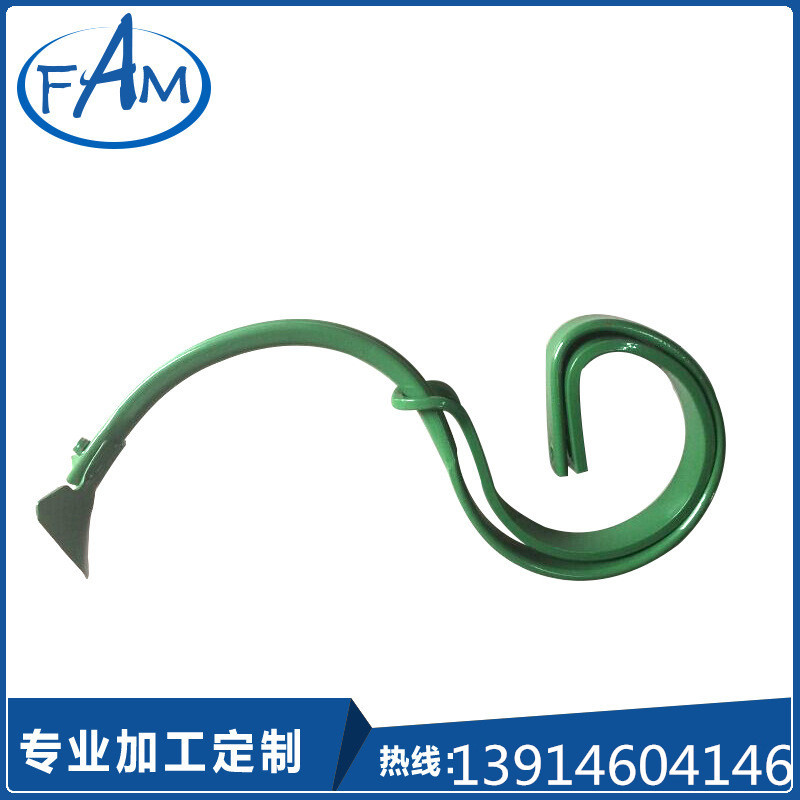 专业供应 S型板不变形弹齿 打捆机农机弹齿加工厂家