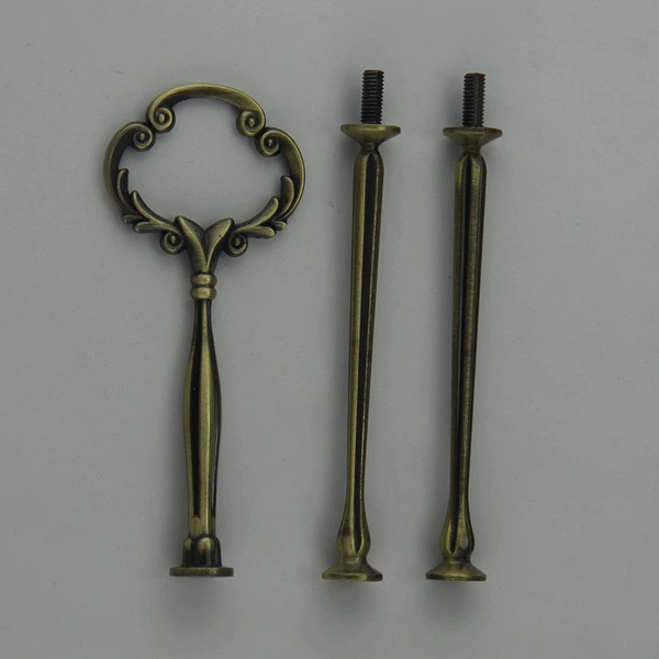 Flower-shaped, bronze, copper