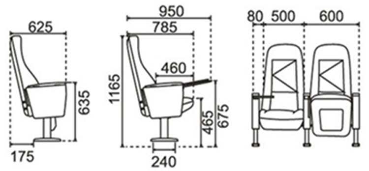 禮堂椅尺寸-3
