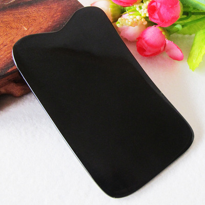 Scraping board Gua Sha tablets quality goods natural Buffalo horn Scraping board thickening Acupuncture massage Body Beauty board