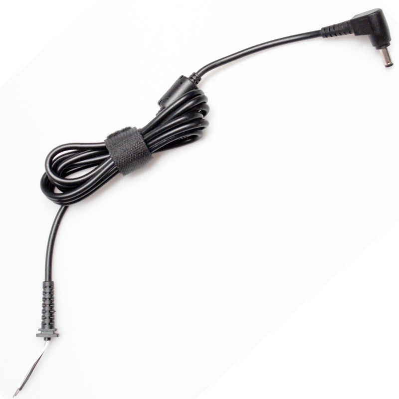 电源DC线 5.5*2.5弯头适用于联想华硕专用输出线 带线卡 插头线