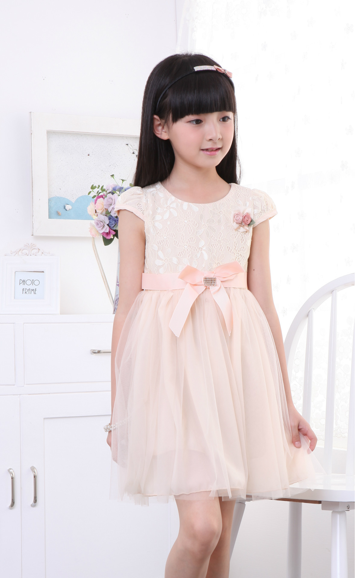 Robes pour fille en mélange - Ref 2044927 Image 27