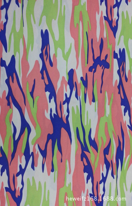 转移印花厂F8232 供应花型加工印花可印雪纺 涤棉 针织等服装面料