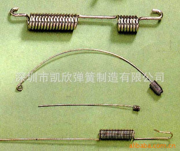 不锈钢拉簧柱形锁紧弹簧曲线形压缩弹簧波形网状雨具深圳弹簧厂